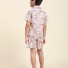 Red Car Print Vestiario's Blend Linen Co-ords - Funny Bones Clothings