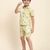 Lemon Print Vestiario's Blend Linen Co-ords - Funny Bones Clothings
