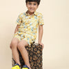 Lemon Print Vestiario's Blend Linen Co-ords - Funny Bones Clothings