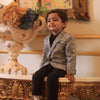 Dino Printed Pure Linen Blazer Set - Funny Bones Clothings