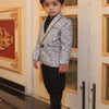 Dino Printed Pure Linen Blazer Only - Funny Bones Clothings