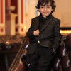 Engraved Flower styled Jacquard Blazer Set - Funny Bones Clothings