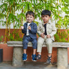Korean Themed Jacket Cargo Pants Set ( Charcoal Grey ) - Funny Bones Clothings