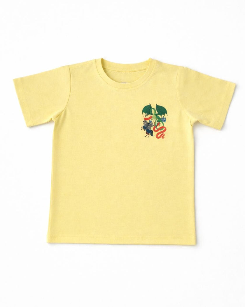 Knight and the dragon Printed Premium Coord Set - Funny Bones Clothings