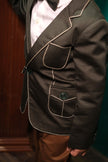 Korean Themed Anchored Thread Blazer Set - Funny Bones Clothings
