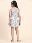 Leopard Print Pure Linen Dress - Funny Bones Clothings
