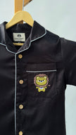 Lion Themed Embriodered Night Suit - Funny Bones Clothings