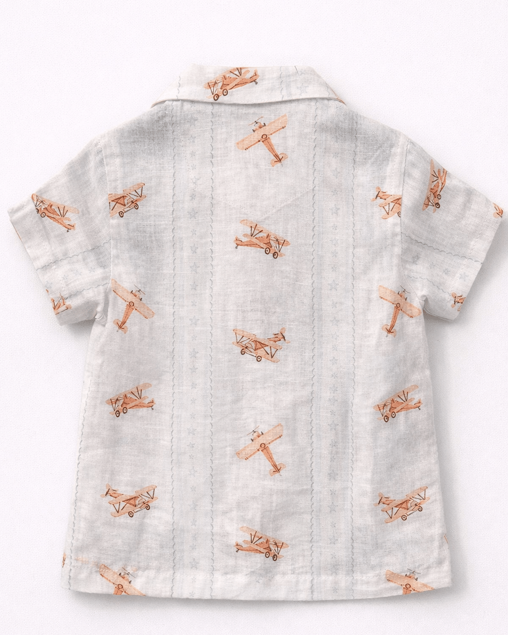 Little Sky Glider Print Premium Linen Coord Set - Funny Bones Clothings