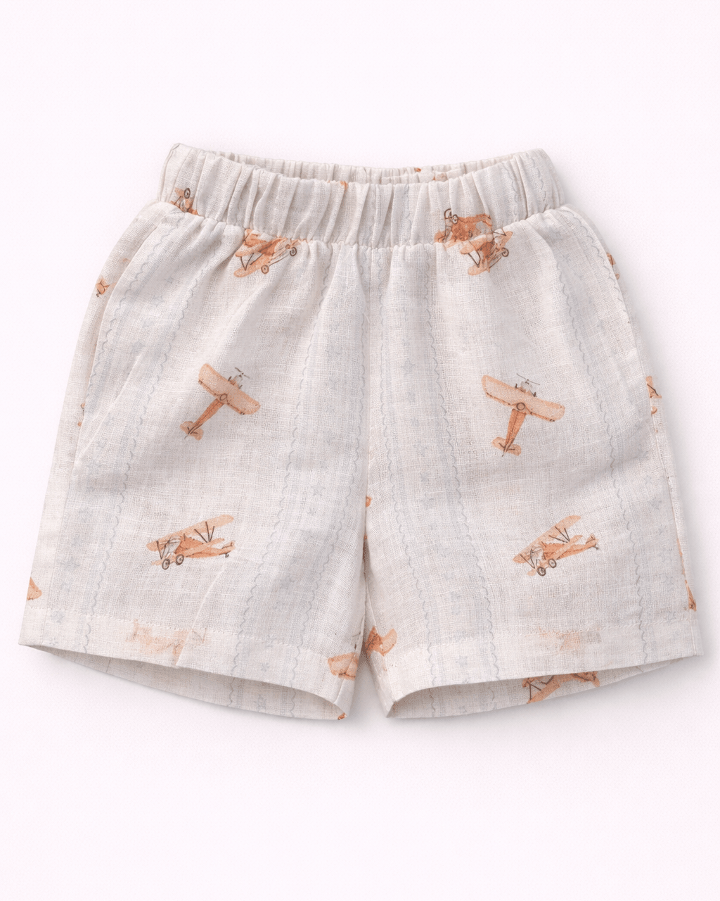 Little Sky Glider Print Premium Linen Coord Set - Funny Bones Clothings
