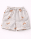 Little Sky Glider Print Premium Linen Coord Set - Funny Bones Clothings