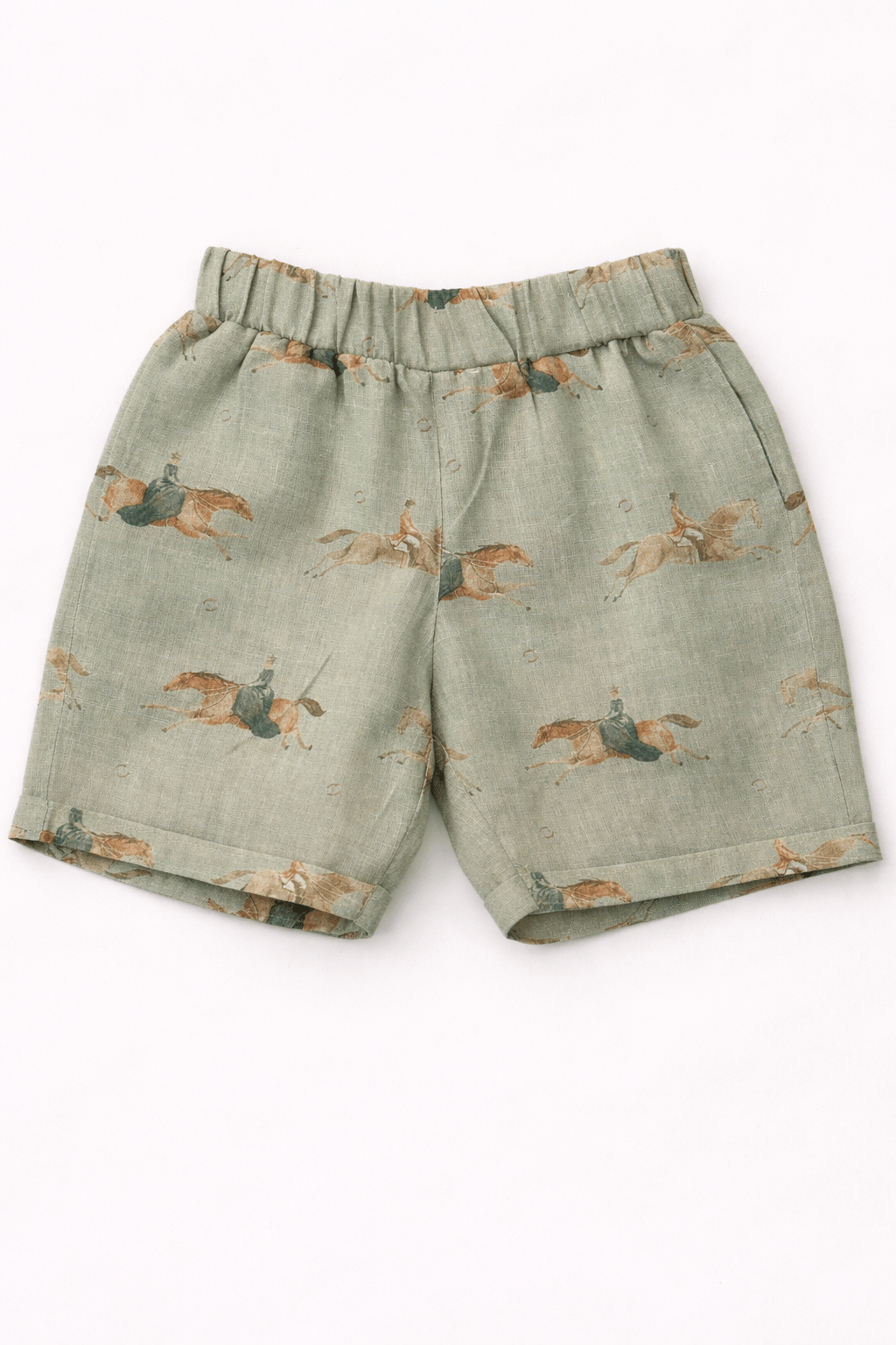 Mare & Stallion Print Premium Linen Coord Set - Funny Bones Clothings