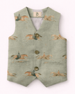 Mare & Stallion Print Premium Linen Coord Set - Funny Bones Clothings