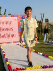 Mare & Stallion Print Premium Linen Coord Set - Funny Bones Clothings
