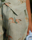 Mare & Stallion Print Premium Linen Coord Set - Funny Bones Clothings
