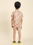 Mushrooms Printed Pure Linen Premium Co-ords - Funny Bones Clothings