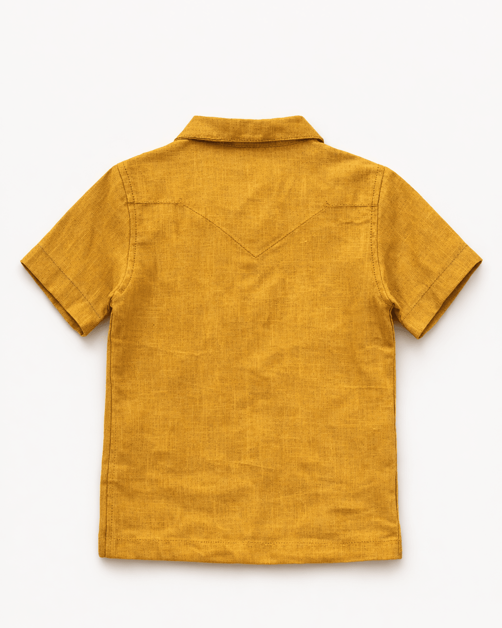 Mustard Twig Handwork Solid Premium Linen Coord Set - Funny Bones Clothings