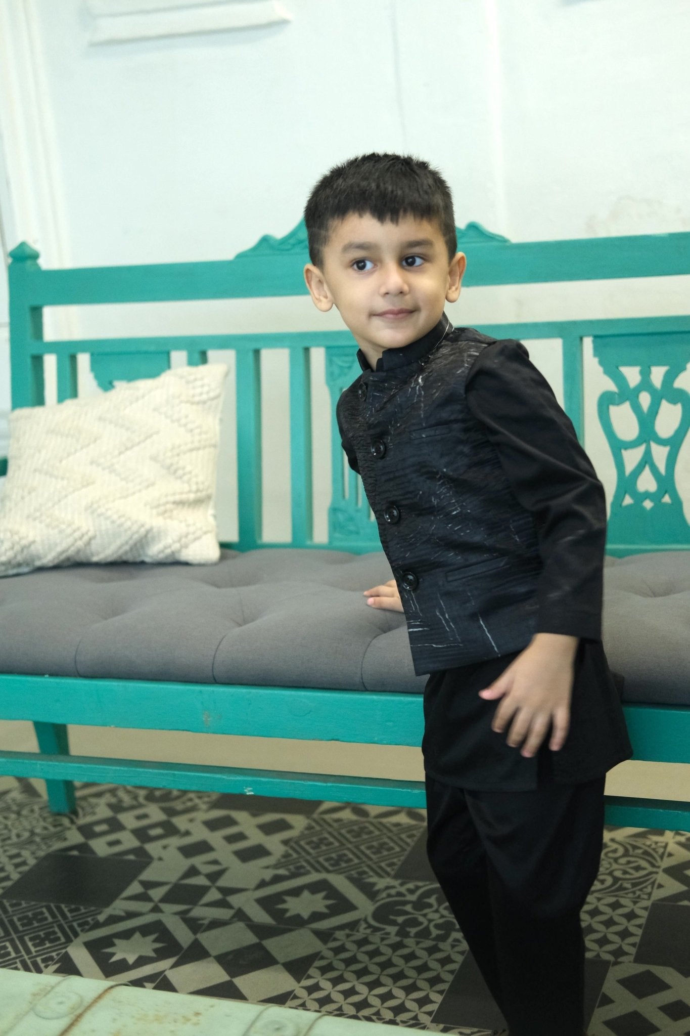 Noirleaf Koti Kurta Pajama Set - Funny Bones Clothings