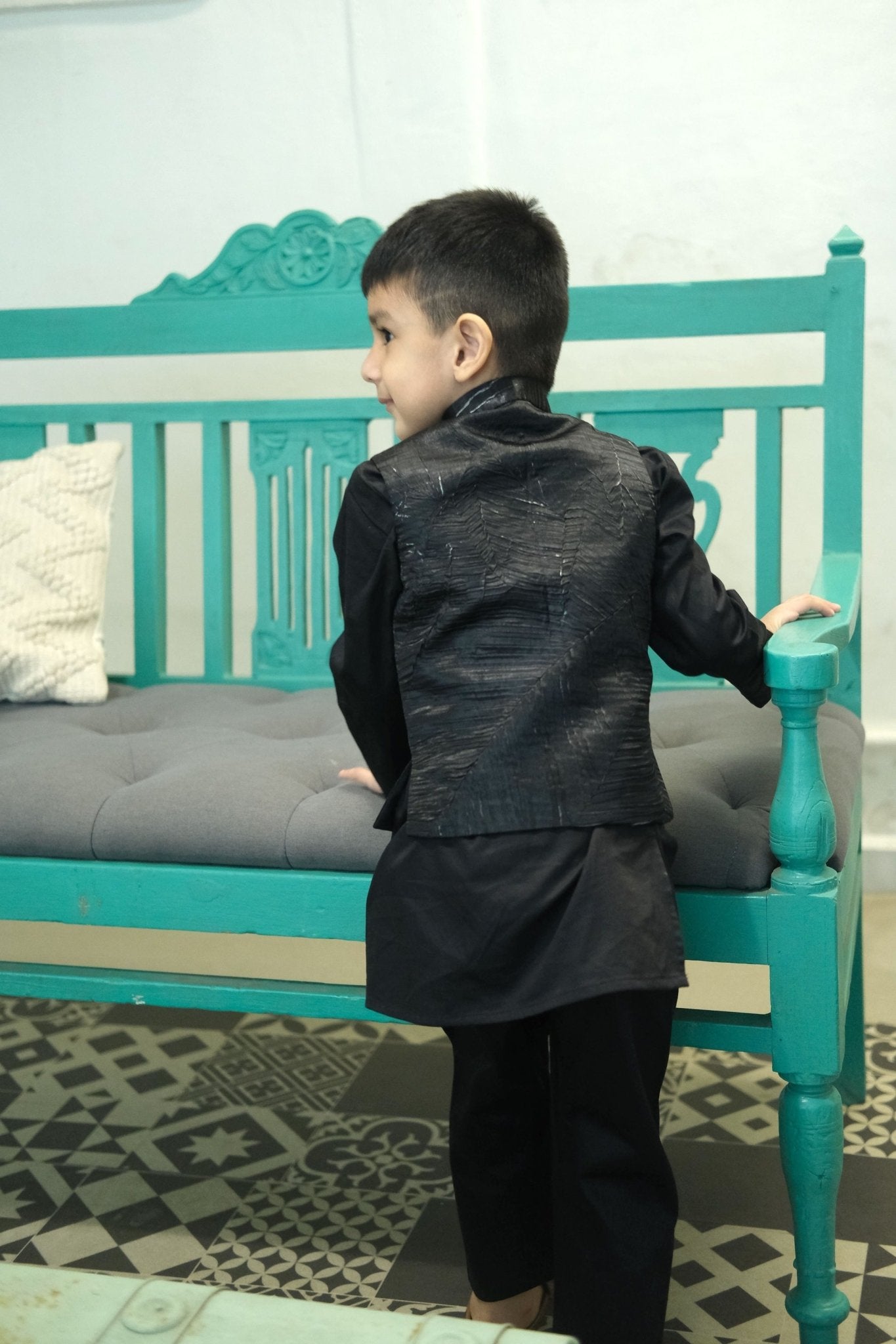 Noirleaf Koti Kurta Pajama Set - Funny Bones Clothings
