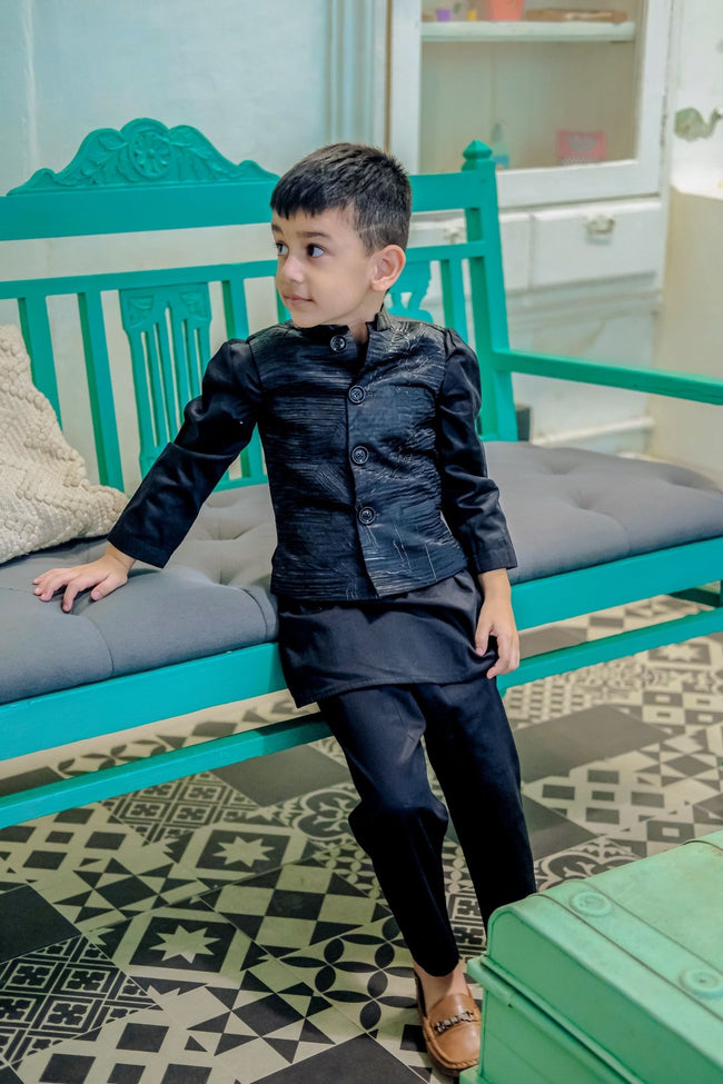 Noirleaf Koti Kurta Pajama Set - Funny Bones Clothings