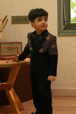 Ocean Voyage Blazer Set - Black - Funny Bones Clothings
