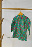 Pure Cotton Printed Kurta Pajama Set KPA002 - Funny Bones Clothings