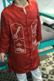 Raag Pure Silk Kurta Pajama Set - Funny Bones Clothings