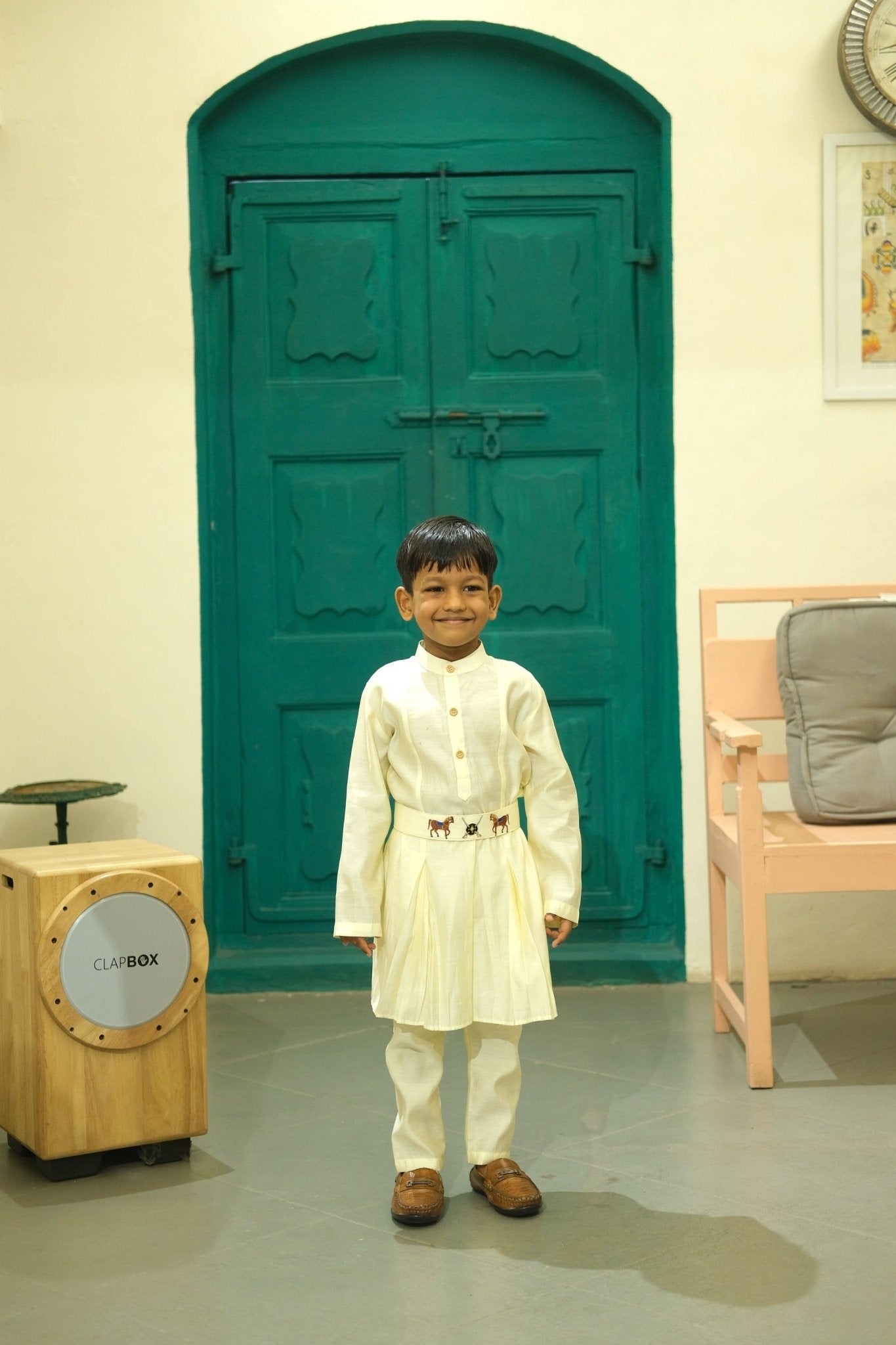 Rajputana Themed Kurta Pajama Set - Funny Bones Clothings