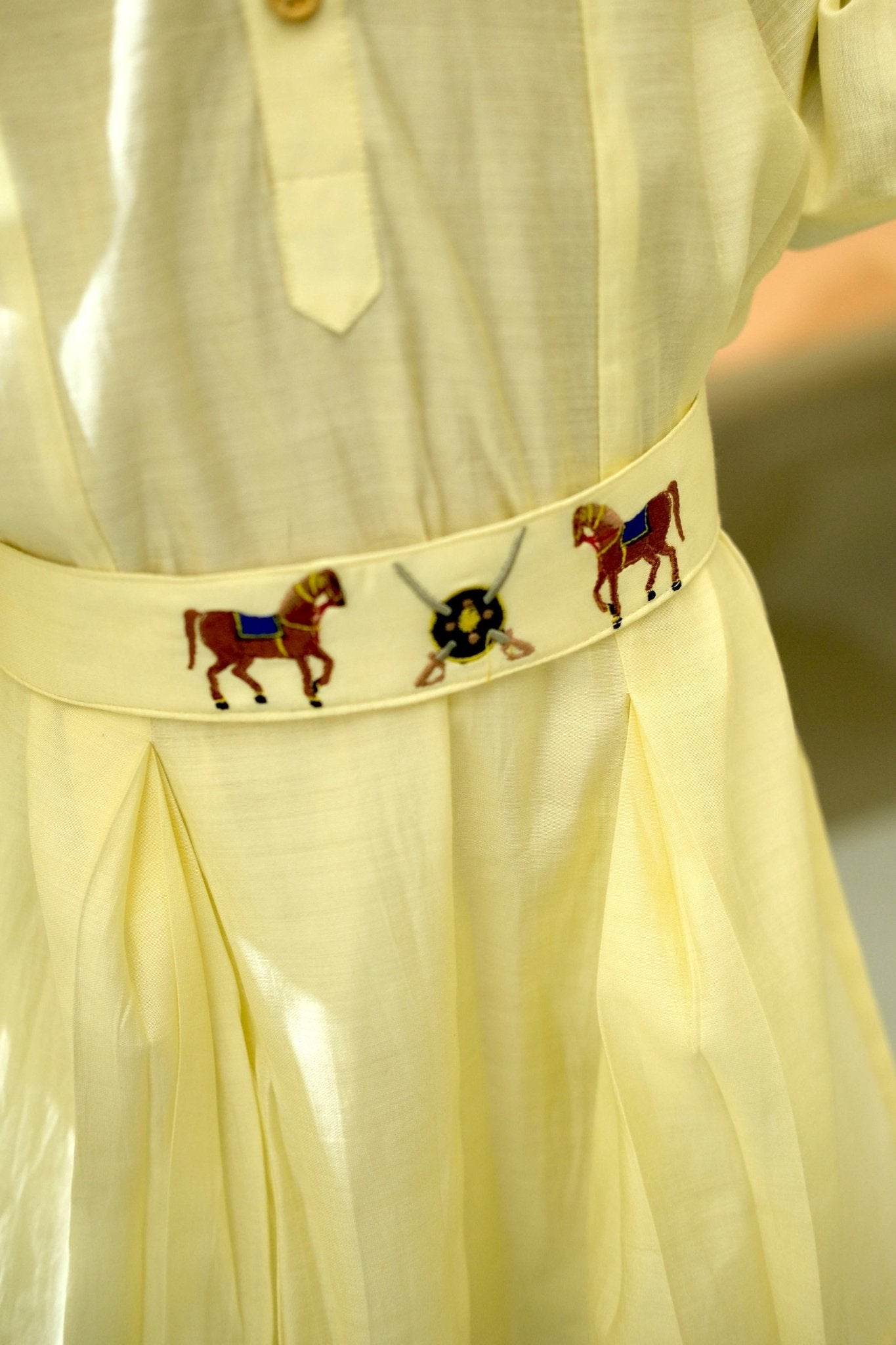 Rajputana Themed Kurta Pajama Set - Funny Bones Clothings