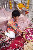 Rang Mahal Pure Muslin Silk Kurta Pajama Set - Funny Bones Clothings