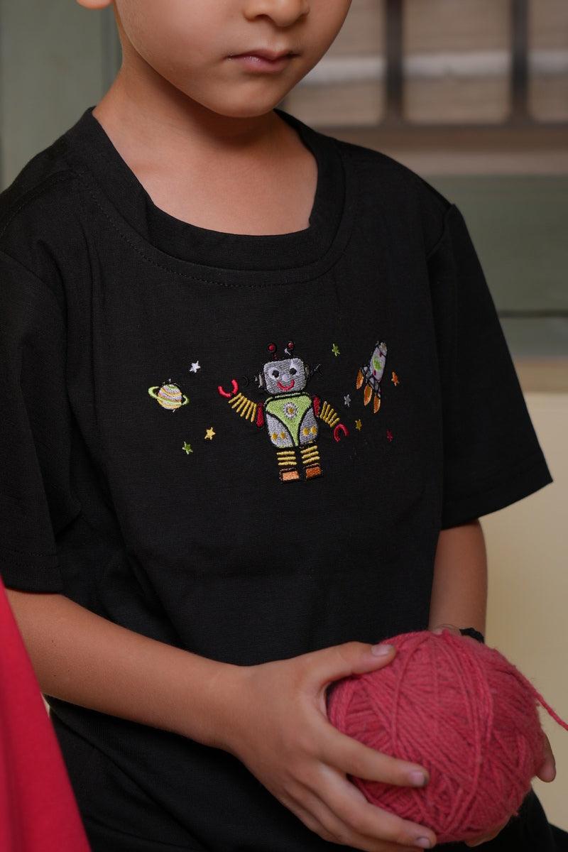 Robot Themed Tshirt - Funny Bones Clothings