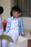 Royal Toika Pure Linen Blazer Set - Funny Bones Clothings