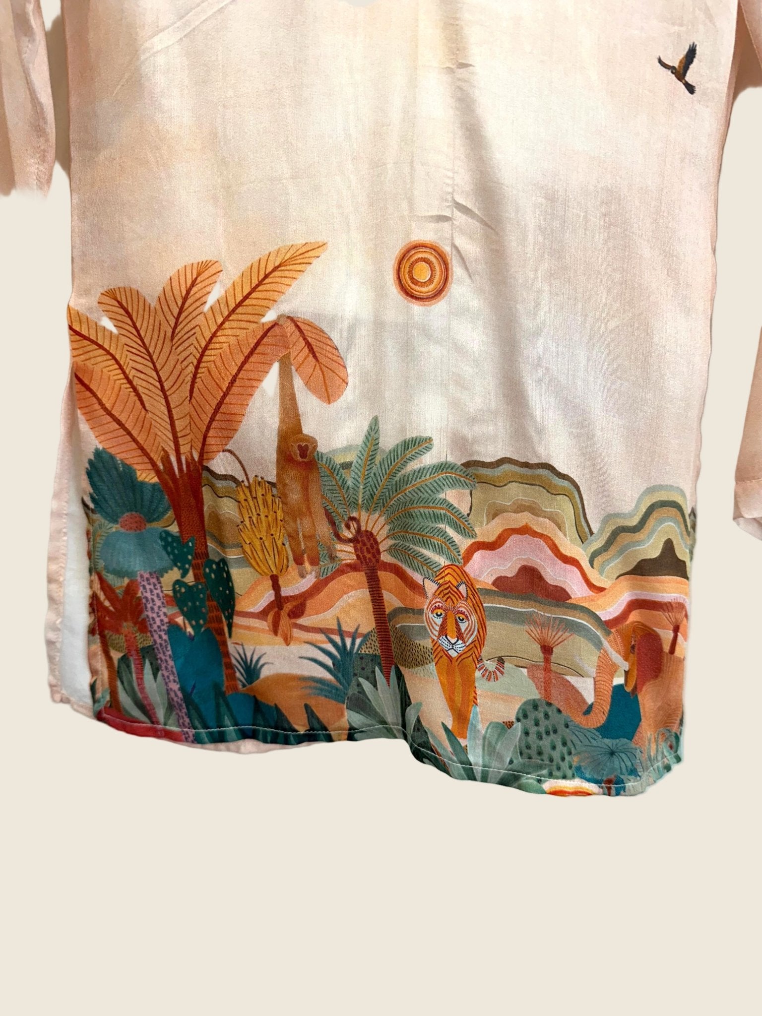Savannah Themed Kurta Pajama Set - Funny Bones Clothings