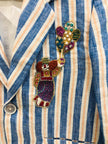 Serene Stripes Carinval Themed Blazer set - Funny Bones Clothings