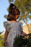 Striped Pure Linen Dress - Funny Bones Clothings