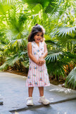 Sultan Tapestary Printed Pure Linen Blazer Dress - Funny Bones Clothings