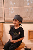 Tencel™ Fabric The Honey and The Bear Story Inspired Embroidered Half Sleeves T-Shirt - Funny Bones Clothings