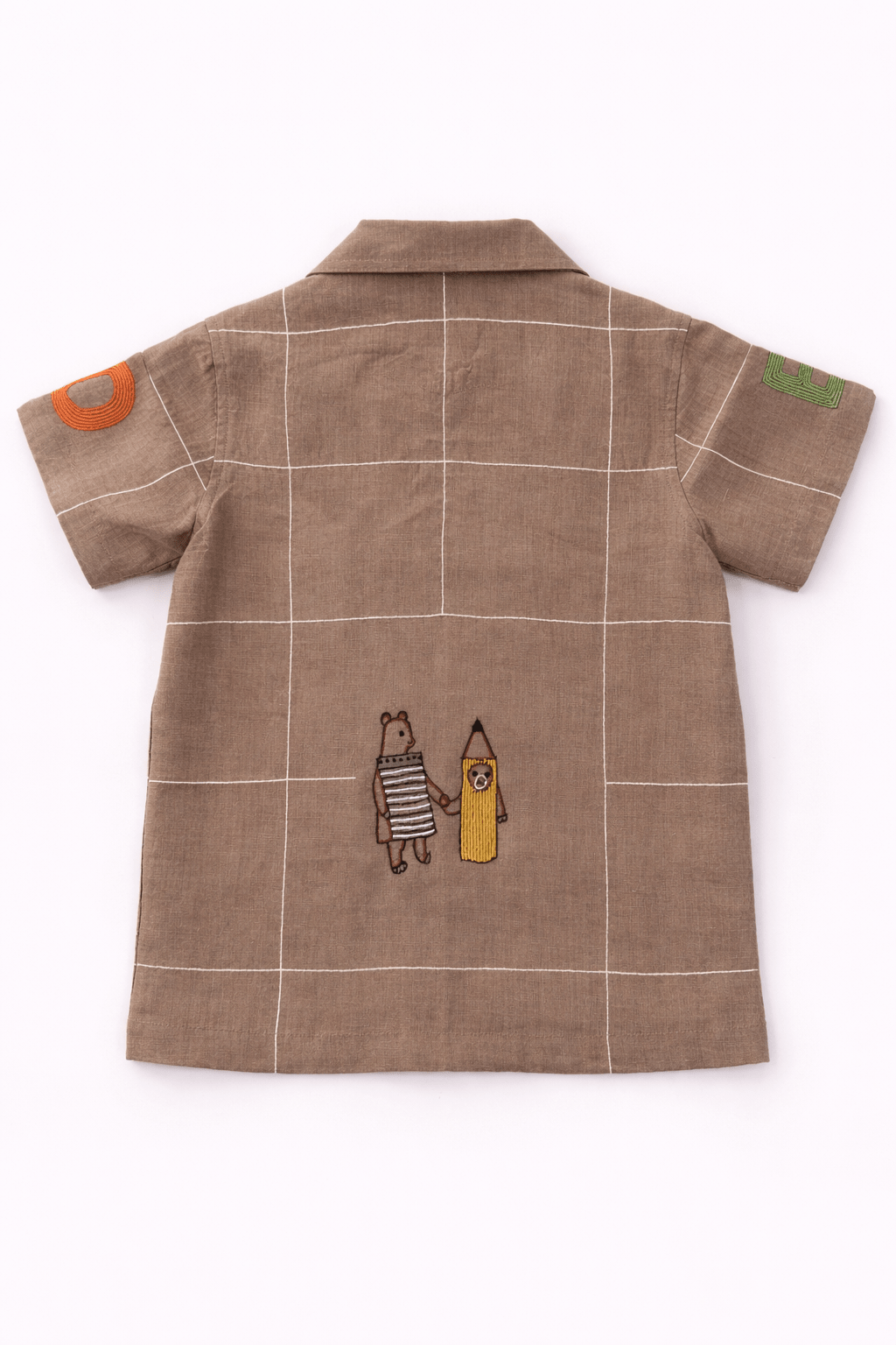 The Acorn Alphabet Edit Handwork Premium Linen Coord Set - Funny Bones Clothings