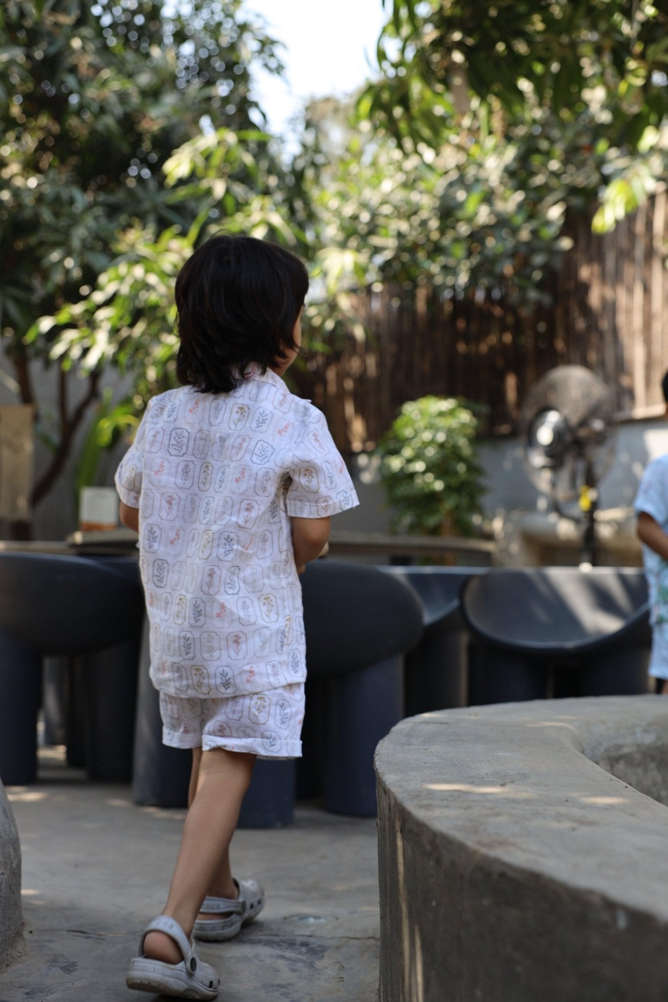 The Arbor Essence Print Pure Linen Coord Sets - Funny Bones Clothings