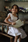 The Arbor Essence Print Pure Linen Dress - Funny Bones Clothings