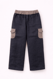 The Riverstone Dual Shade Solid Premium Linen Coord Set - Funny Bones Clothings