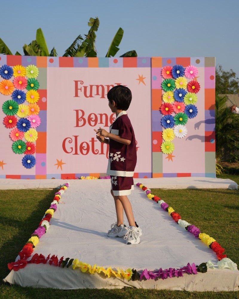 The Ruby Linen Cabana Premium Coord Set - Funny Bones Clothings