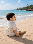 The Secret Marine Life Print Pure Bamboo Muslin Cotton Coord Set - Funny Bones Clothings