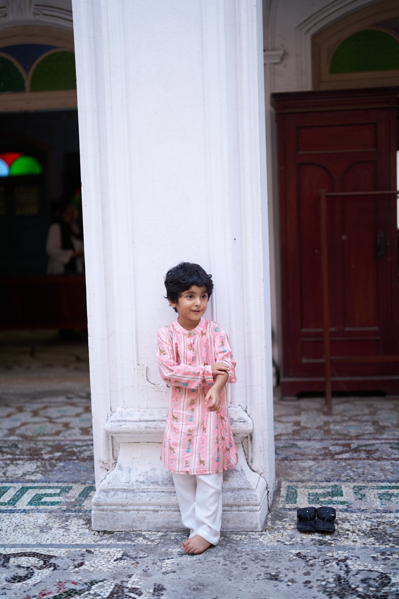 The Showman Pure Muslin Silk Kurta Pajama Set - Funny Bones Clothings