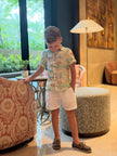 The Squirrel Picnic Print Premium Linen Coord Set - Funny Bones Clothings