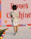 The Squirrel Picnic Print Premium Linen Coord Set - Funny Bones Clothings