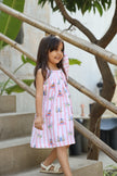 The Sultan's Tapestary Print Pure Linen Dress - Funny Bones Clothings