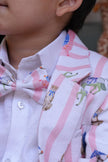 The Sultans Tapestary Printed Pure Linen Blazer Set - Funny Bones Clothings