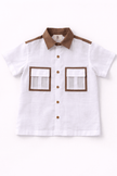 The Truffle & Tide Solid Premium Linen Coord Set - Funny Bones Clothings