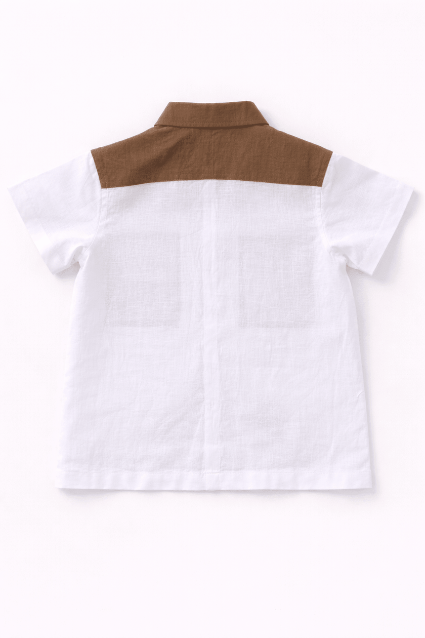 The Truffle & Tide Solid Premium Linen Coord Set - Funny Bones Clothings