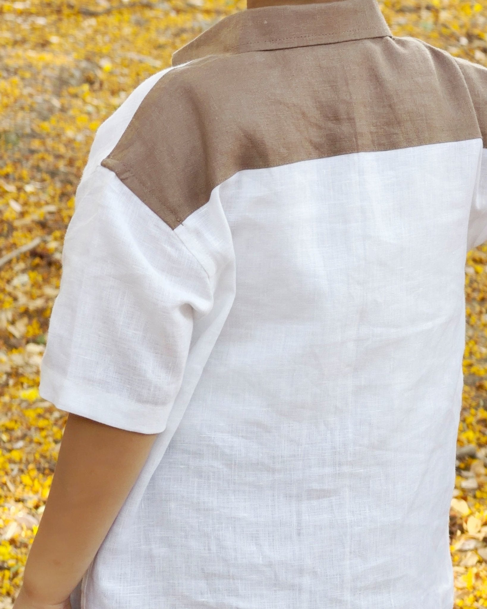 The Truffle & Tide Solid Premium Linen Coord Set - Funny Bones Clothings